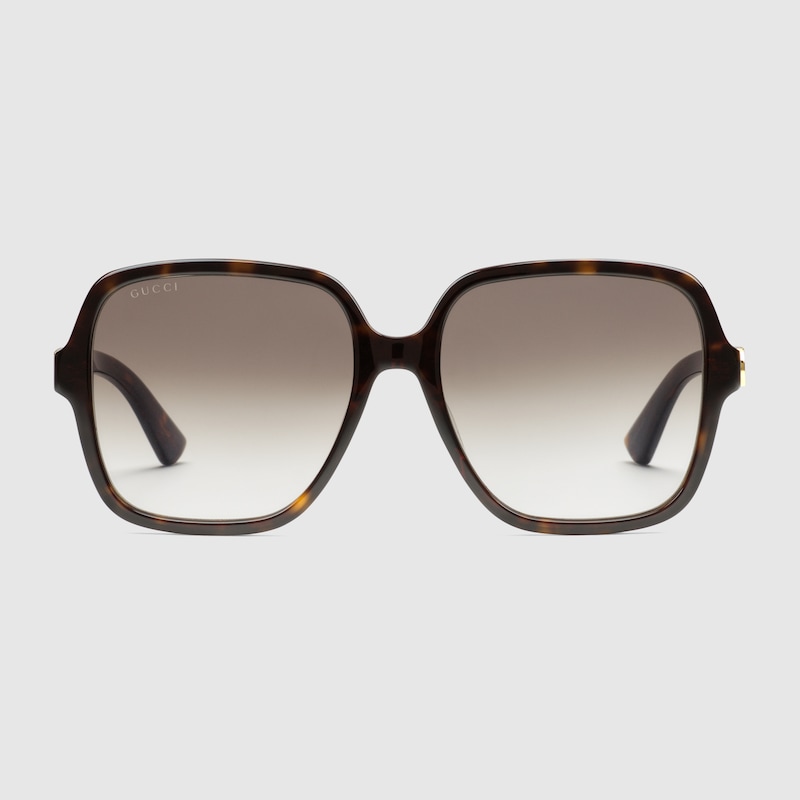 Rectangular frame sunglasses - Image 1